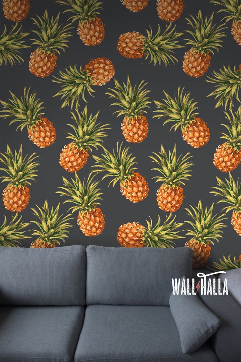 Vintage Pineapple Patterns Wallpapers