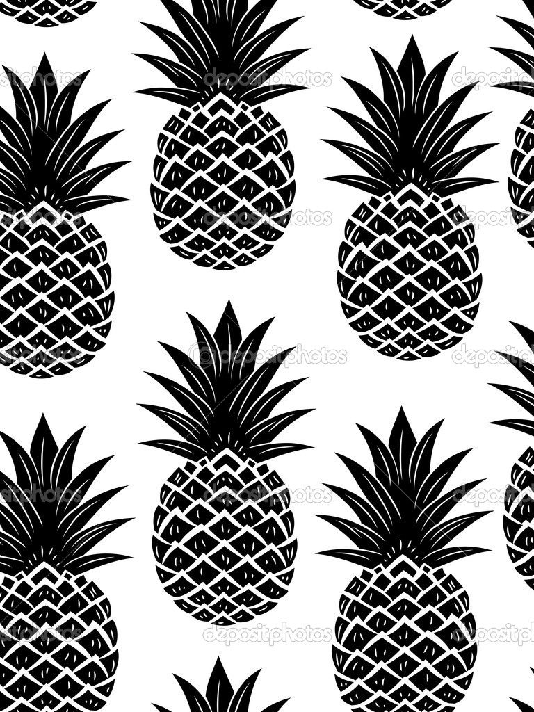 Vintage Pineapple Patterns Wallpapers