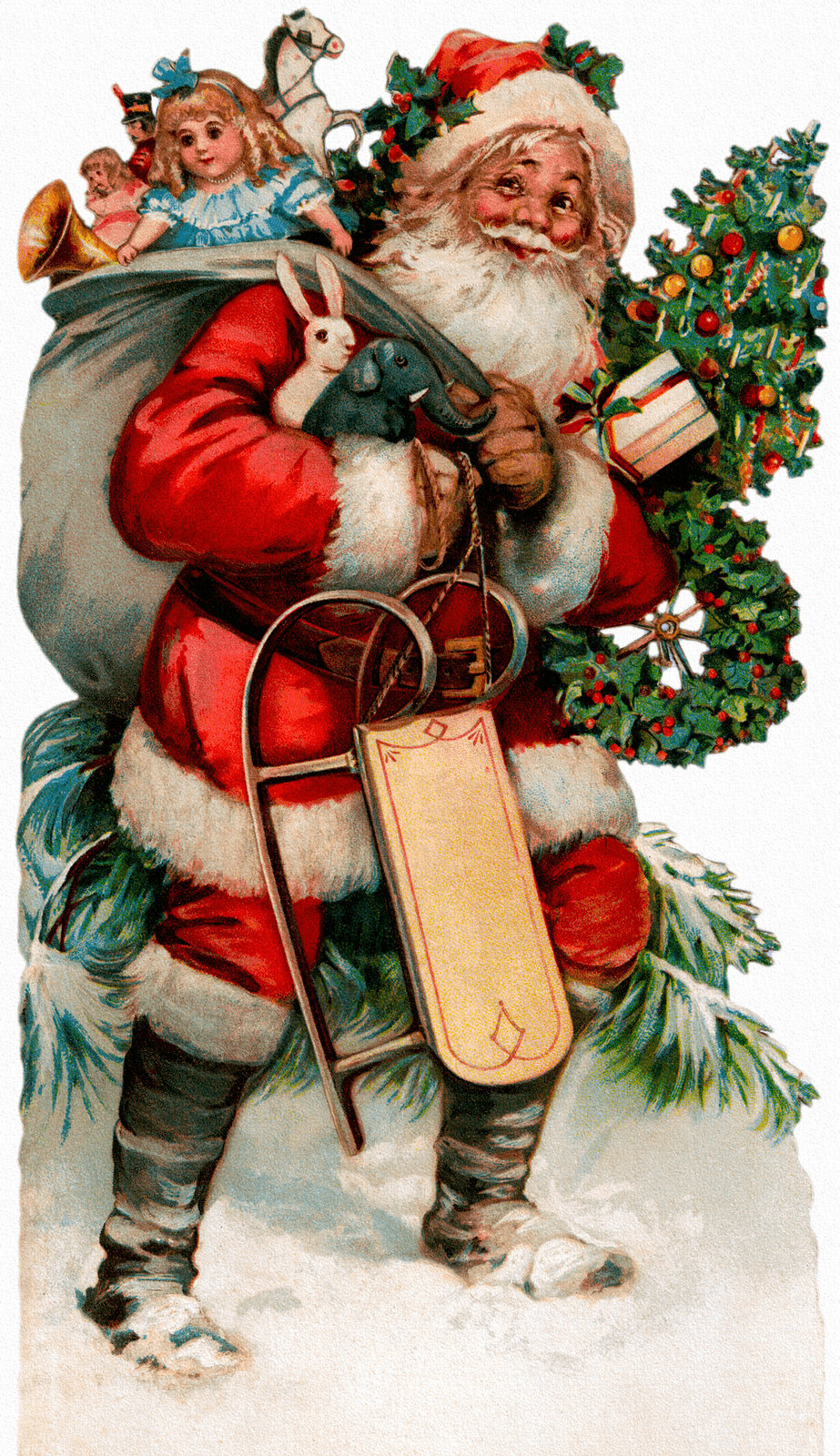 Vintage Santa Wallpapers