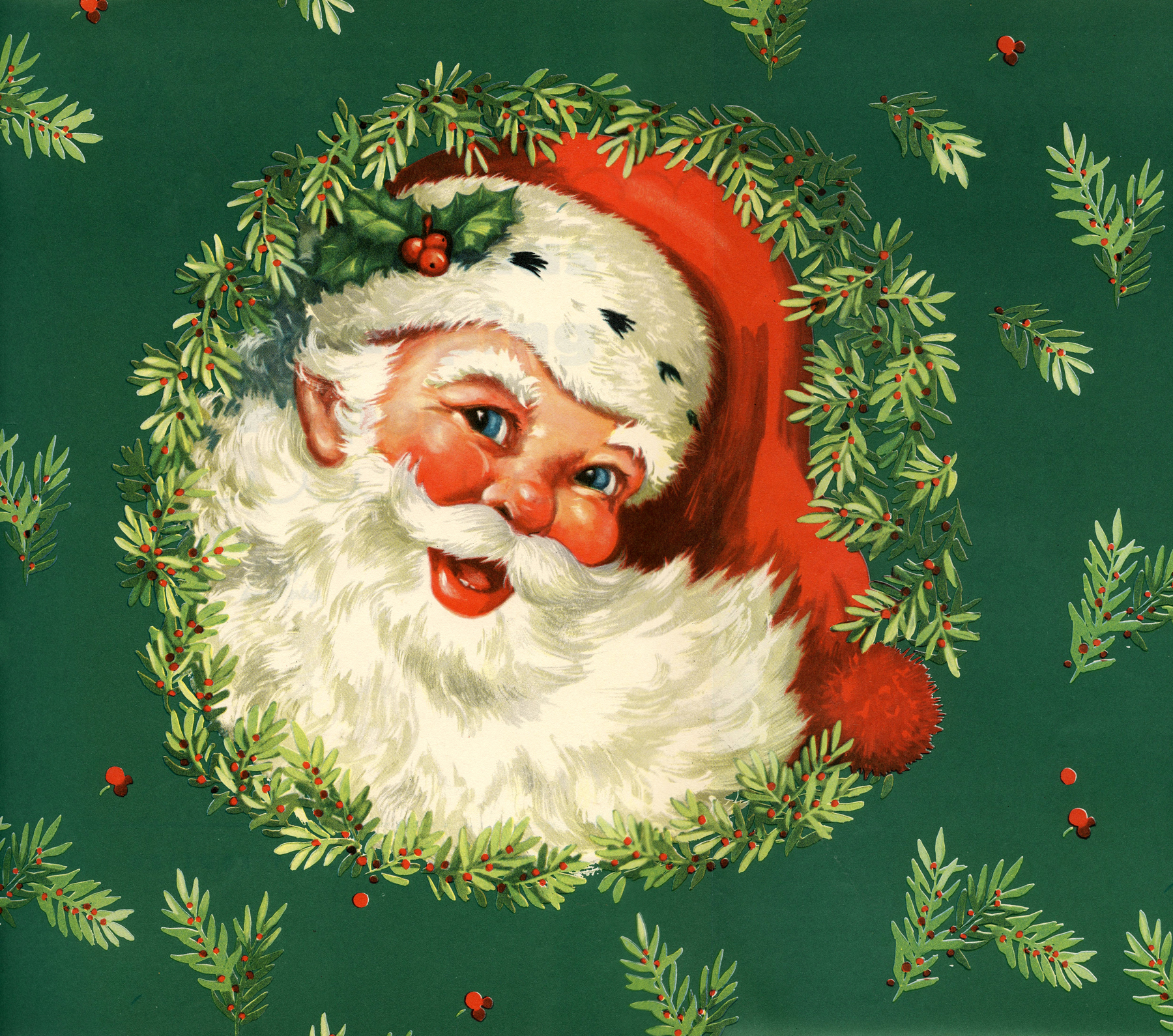 Vintage Santa Wallpapers