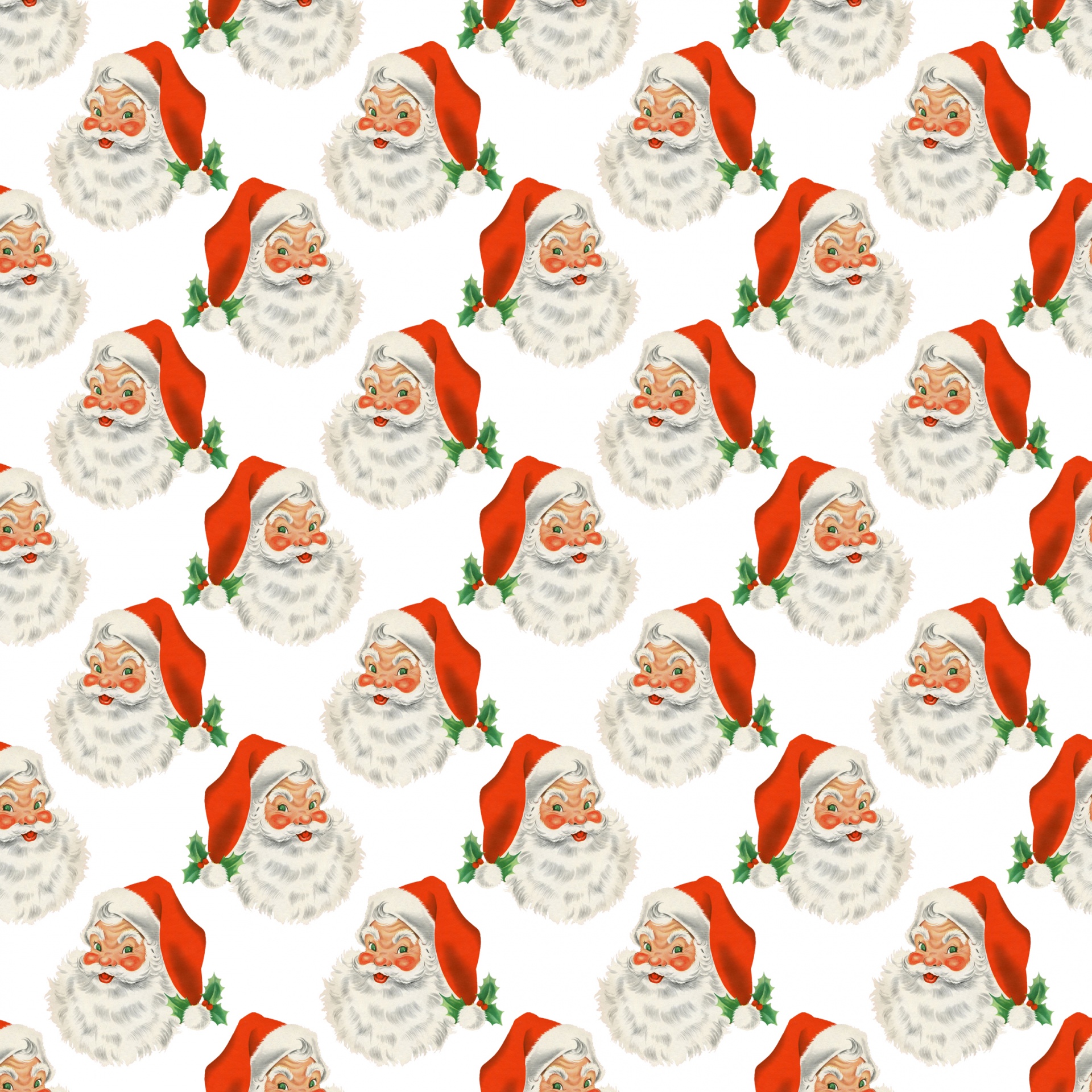 Vintage Santa Wallpapers