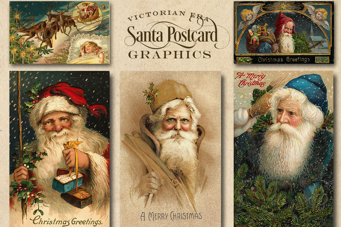 Vintage Santa Wallpapers