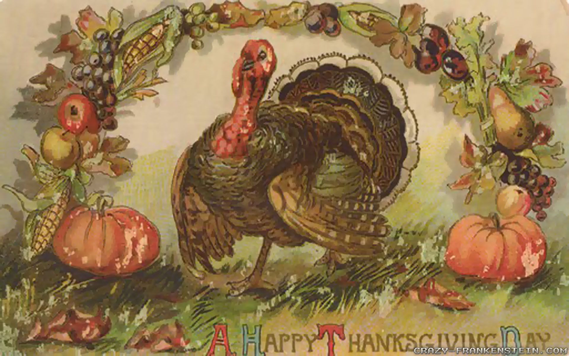 Vintage Thanksgiving Wallpapers