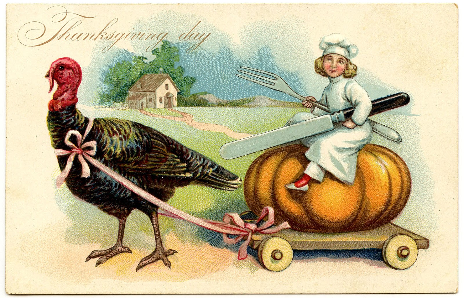 Vintage Thanksgiving Wallpapers