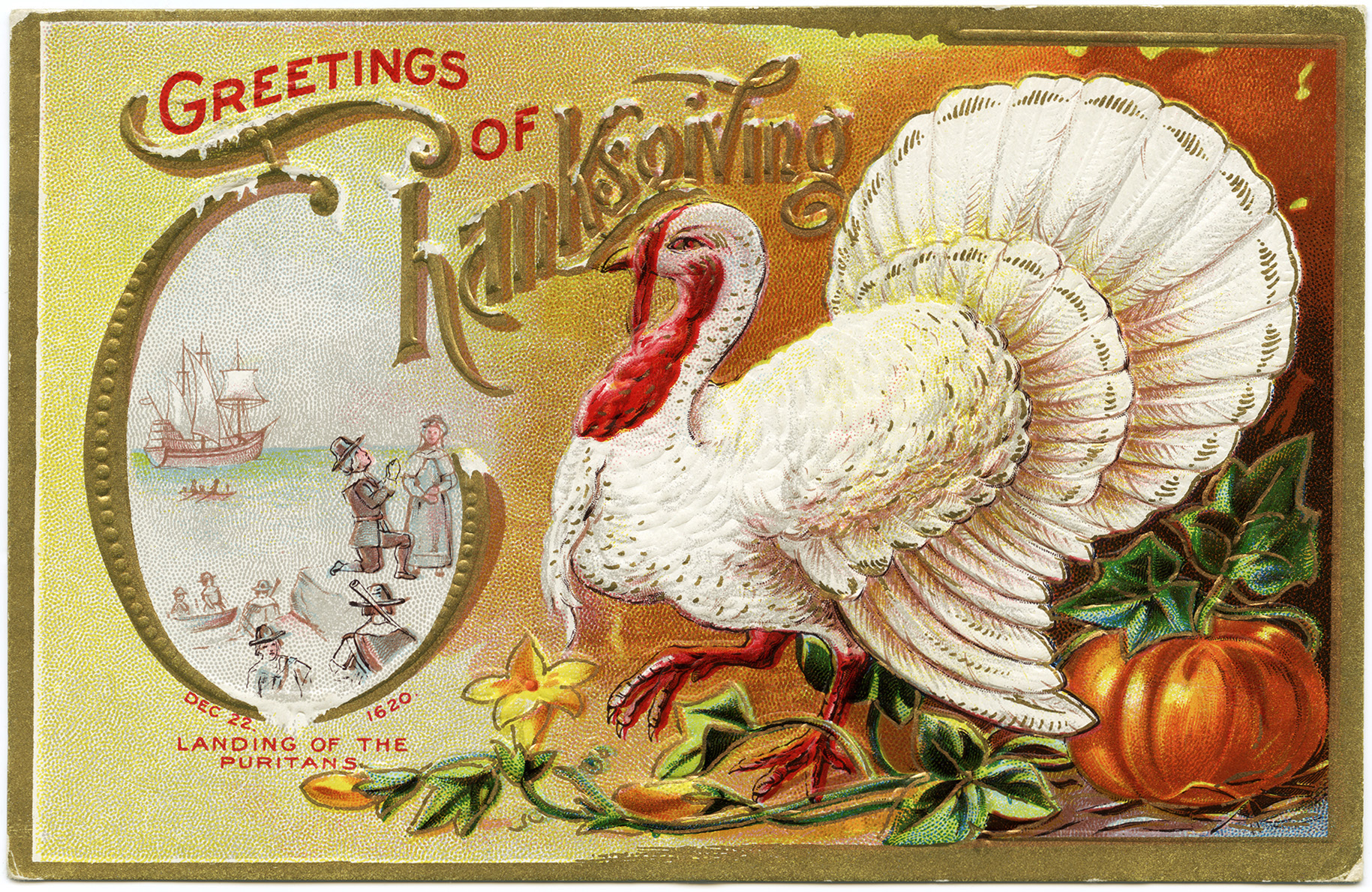 Vintage Thanksgiving Wallpapers