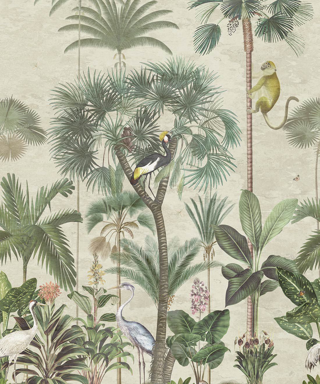 Vintage Tropical Wallpapers