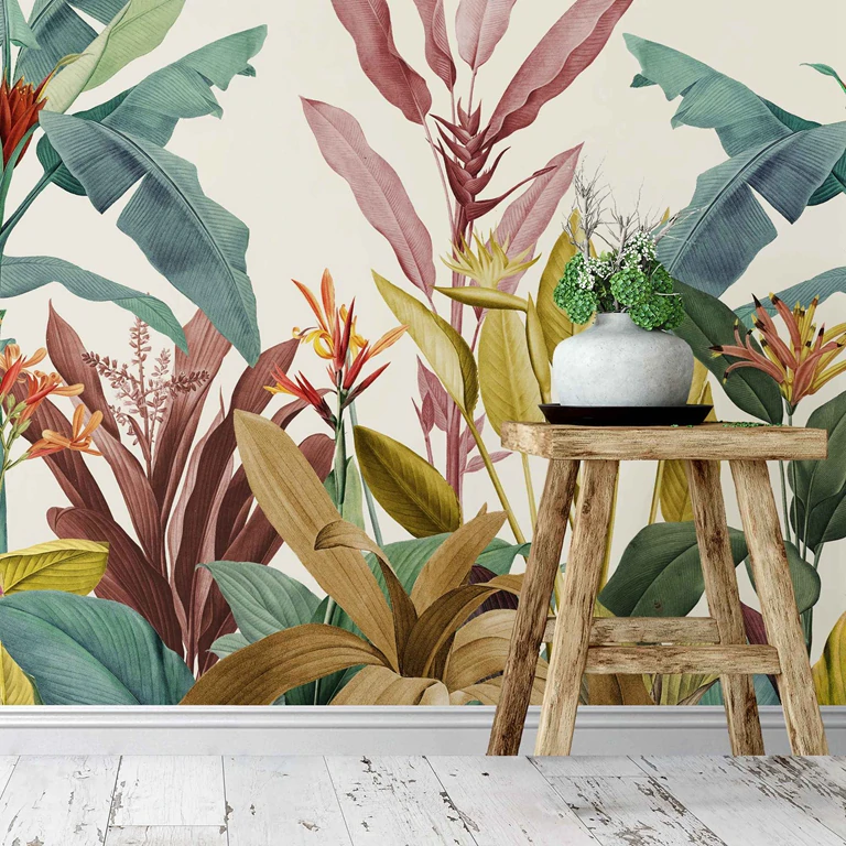 Vintage Tropical Wallpapers