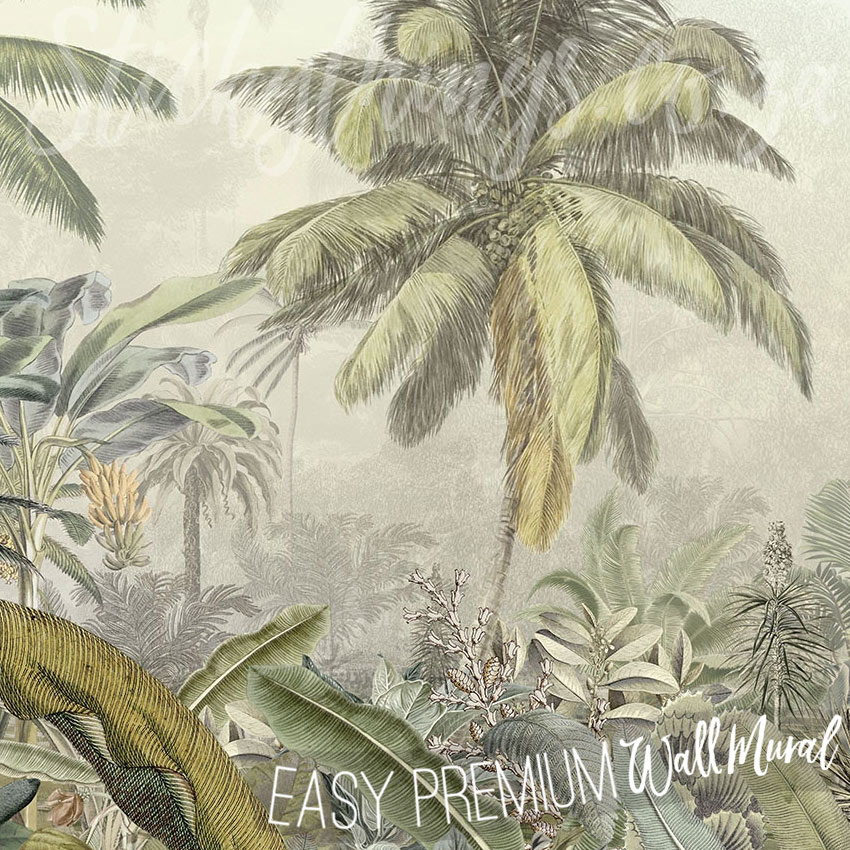 Vintage Tropical Wallpapers