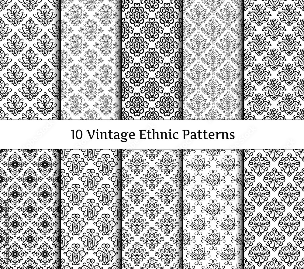 Vintage Patterns Wallpapers