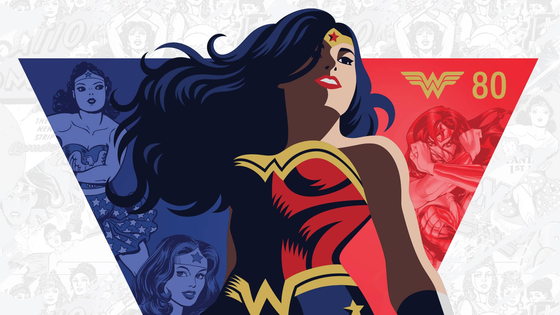 Vintage Wonder Woman Wallpapers