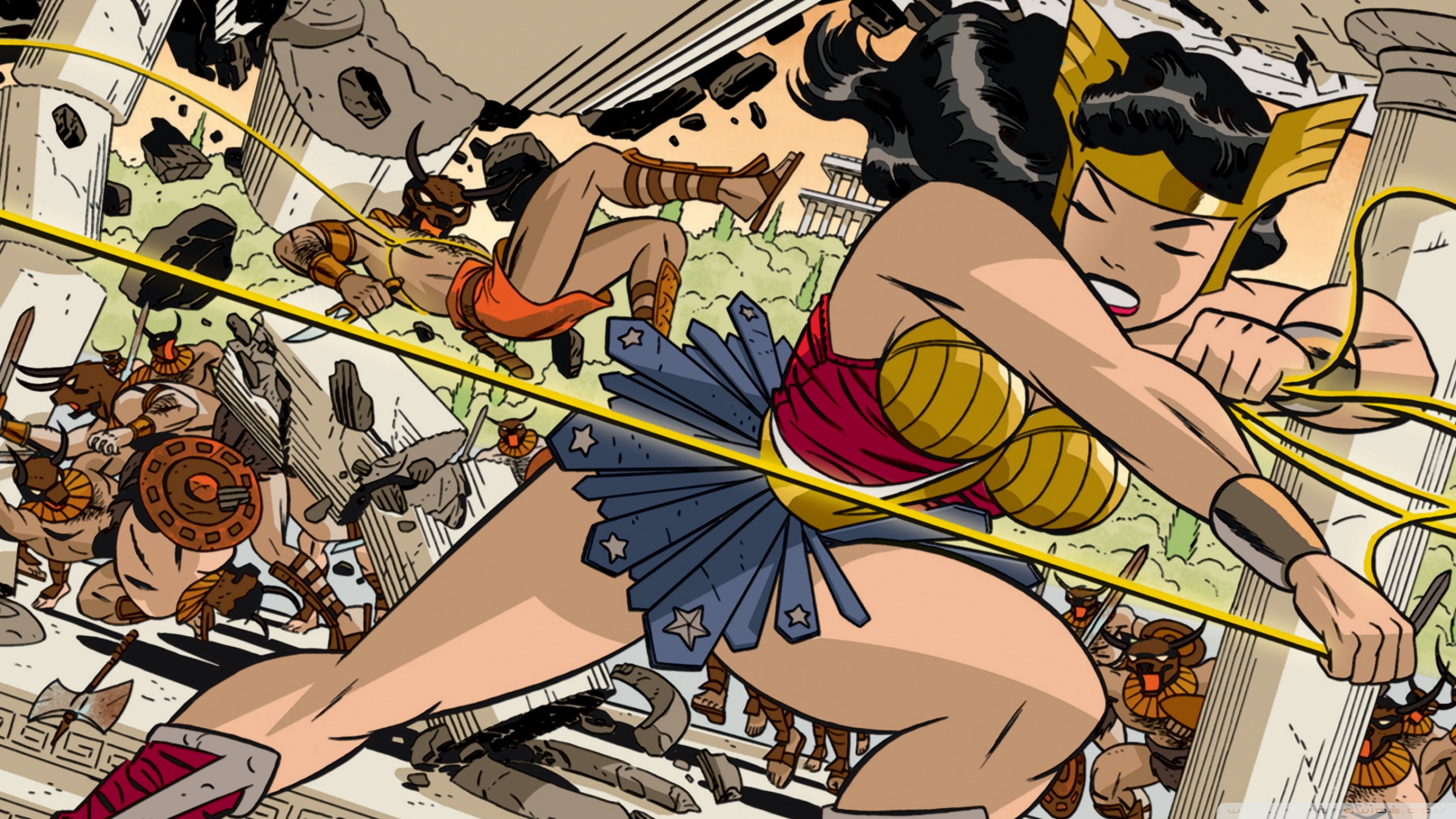 Vintage Wonder Woman Wallpapers