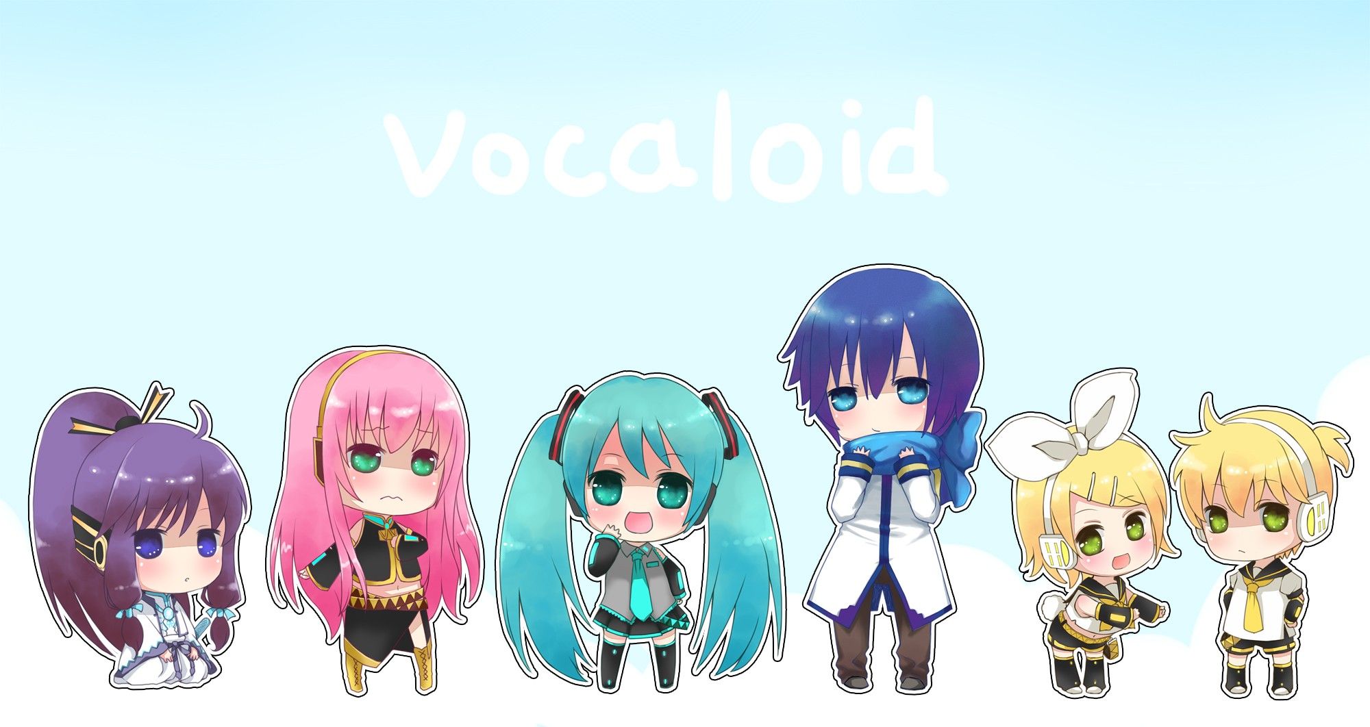 Vocaloid Chibi Wallpapers