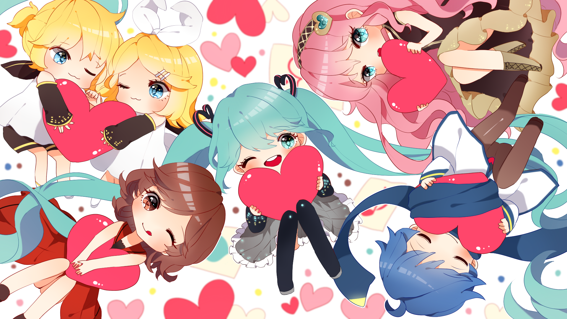 Vocaloid Chibi Wallpapers