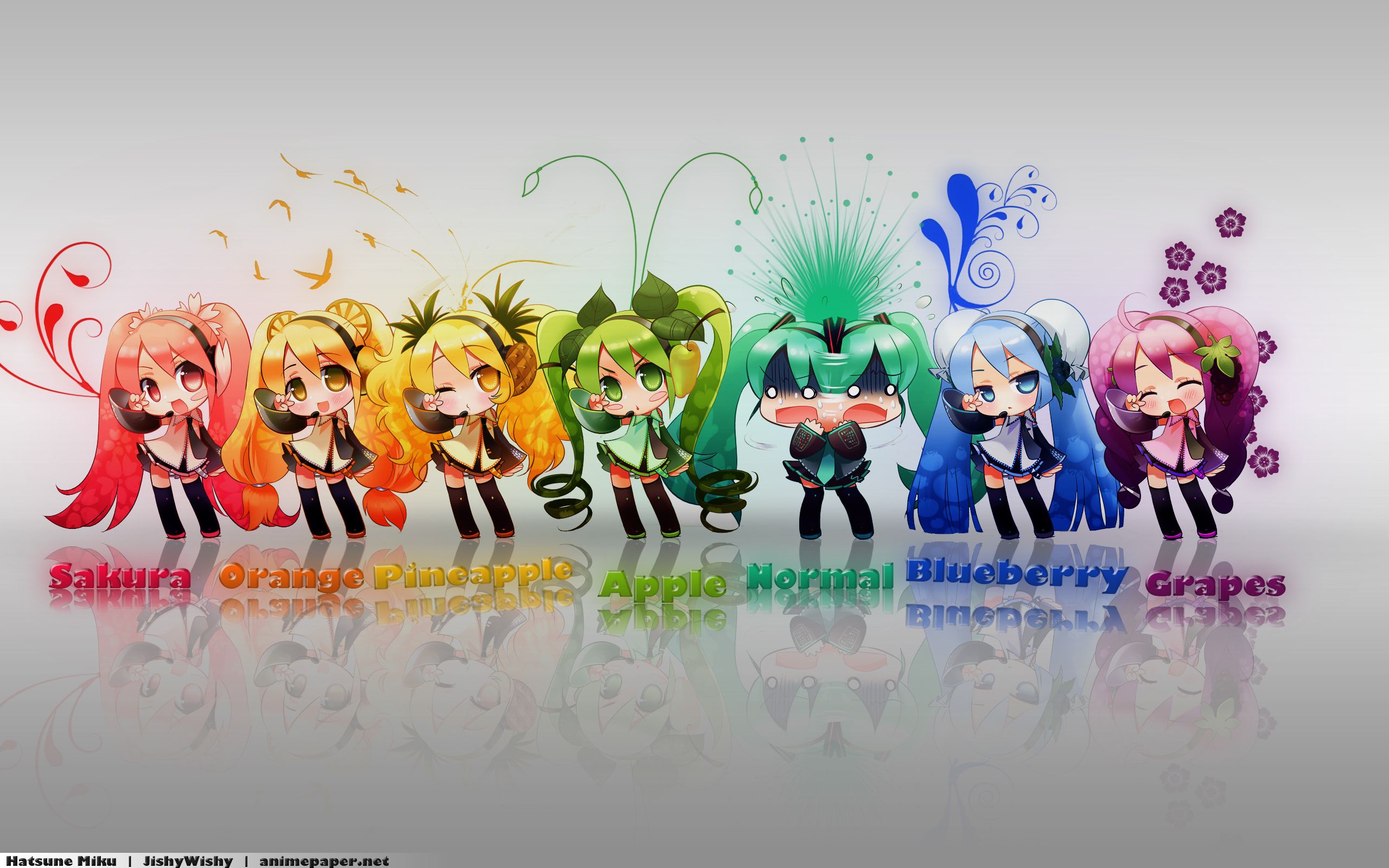 Vocaloid Chibi Wallpapers