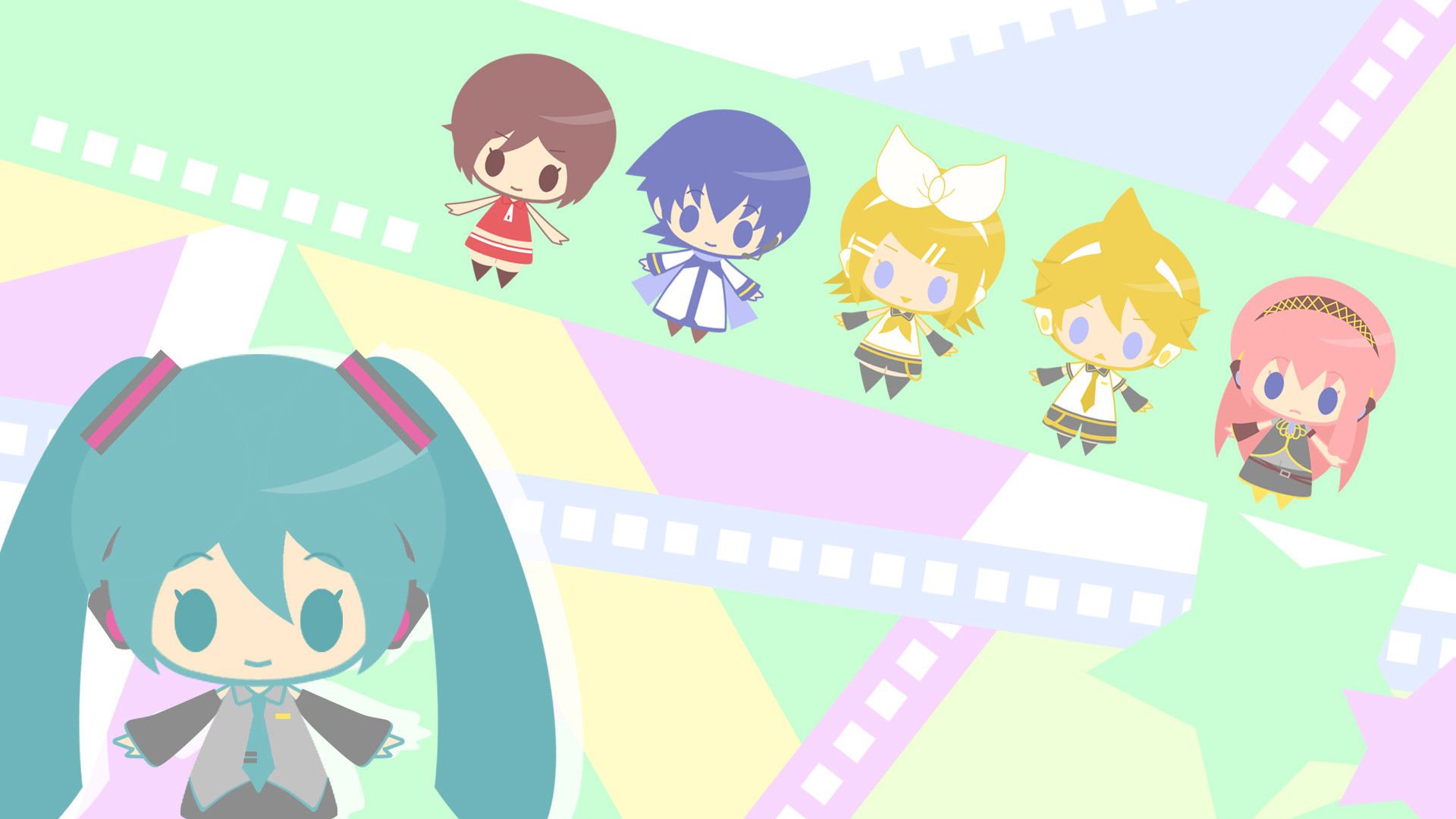 Vocaloid Chibi Wallpapers