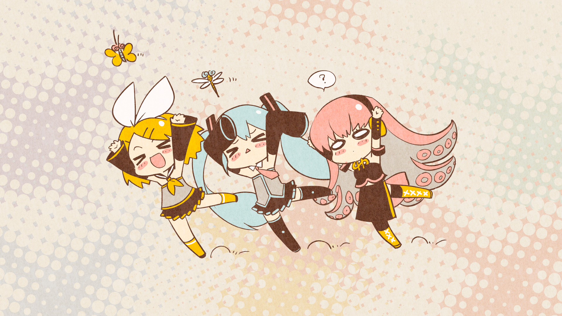 Vocaloid Chibi Wallpapers