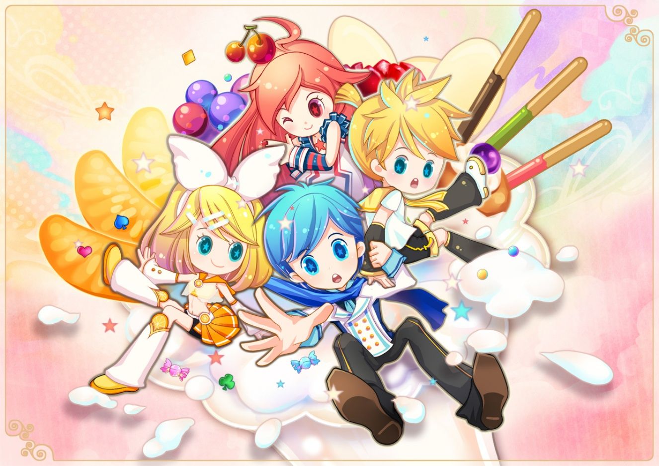 Vocaloid Chibi Wallpapers