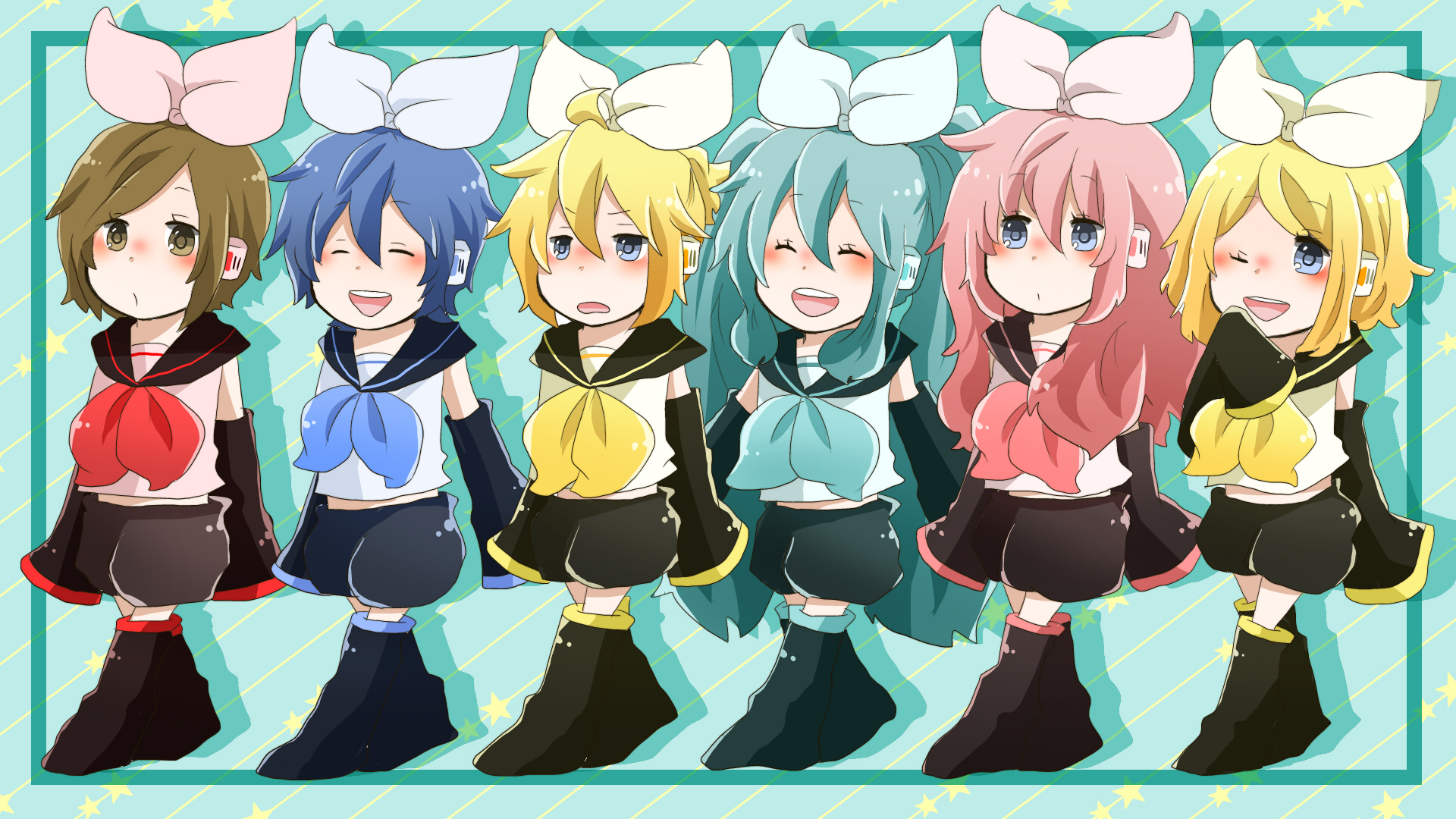 Vocaloid Chibi Wallpapers