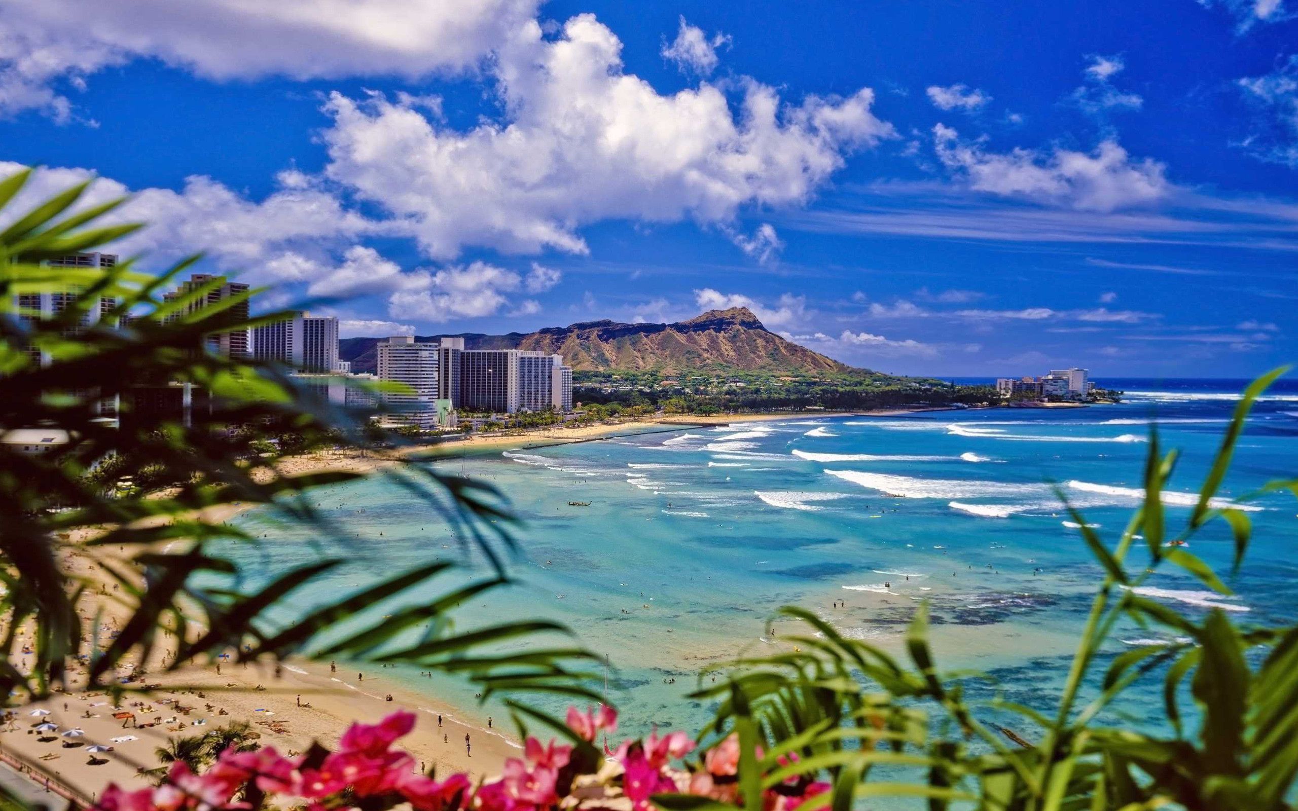 Waikiki Beach Sunset Wallpapers