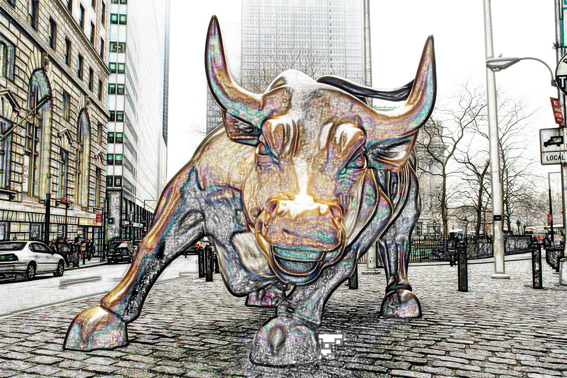 Wall Street Bull Wallpapers