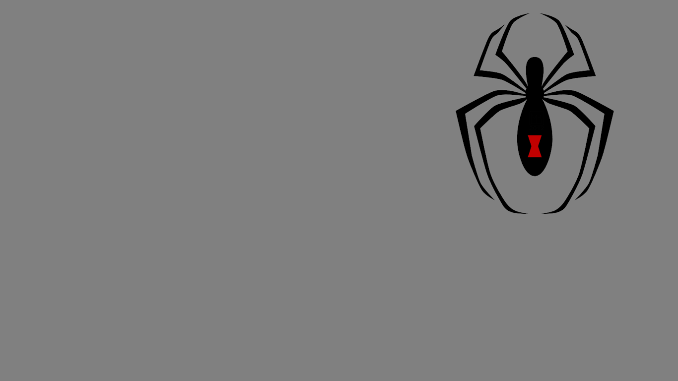 Wallpaper Black Widow Logo Wallpapers