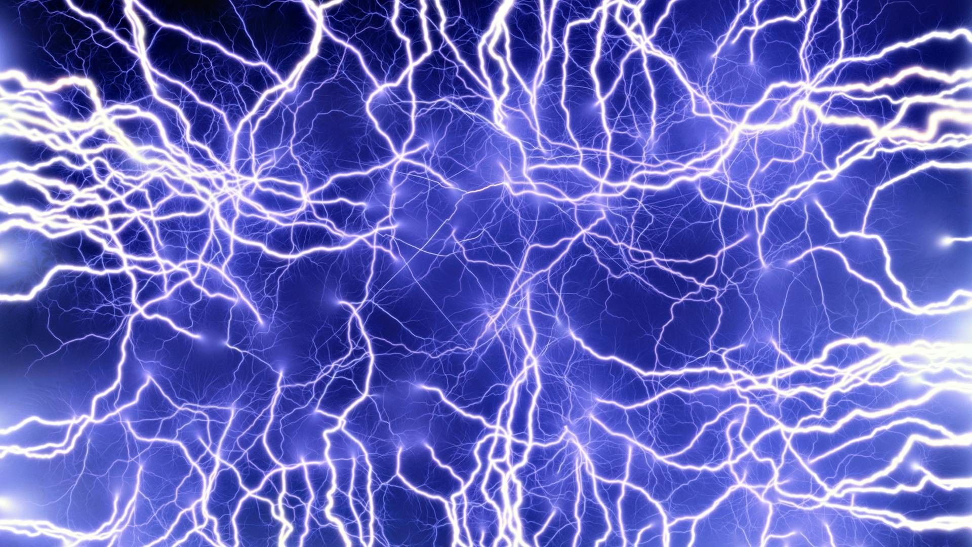 Wallpaper Blue Lightning Wallpapers