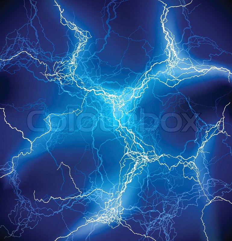 Wallpaper Blue Lightning Wallpapers