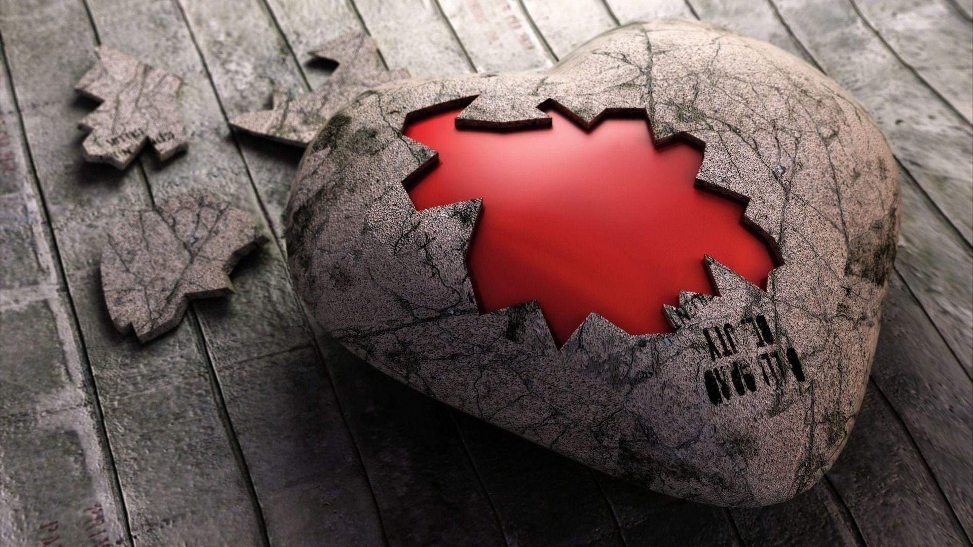 Wallpaper Broken Heart Wallpapers