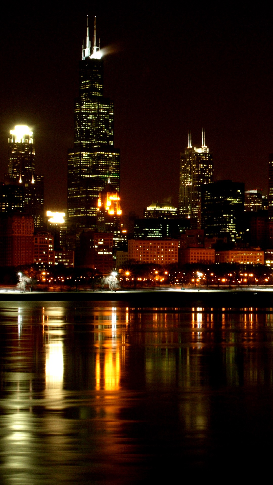 Wallpaper Chicago At Night Wallpapers