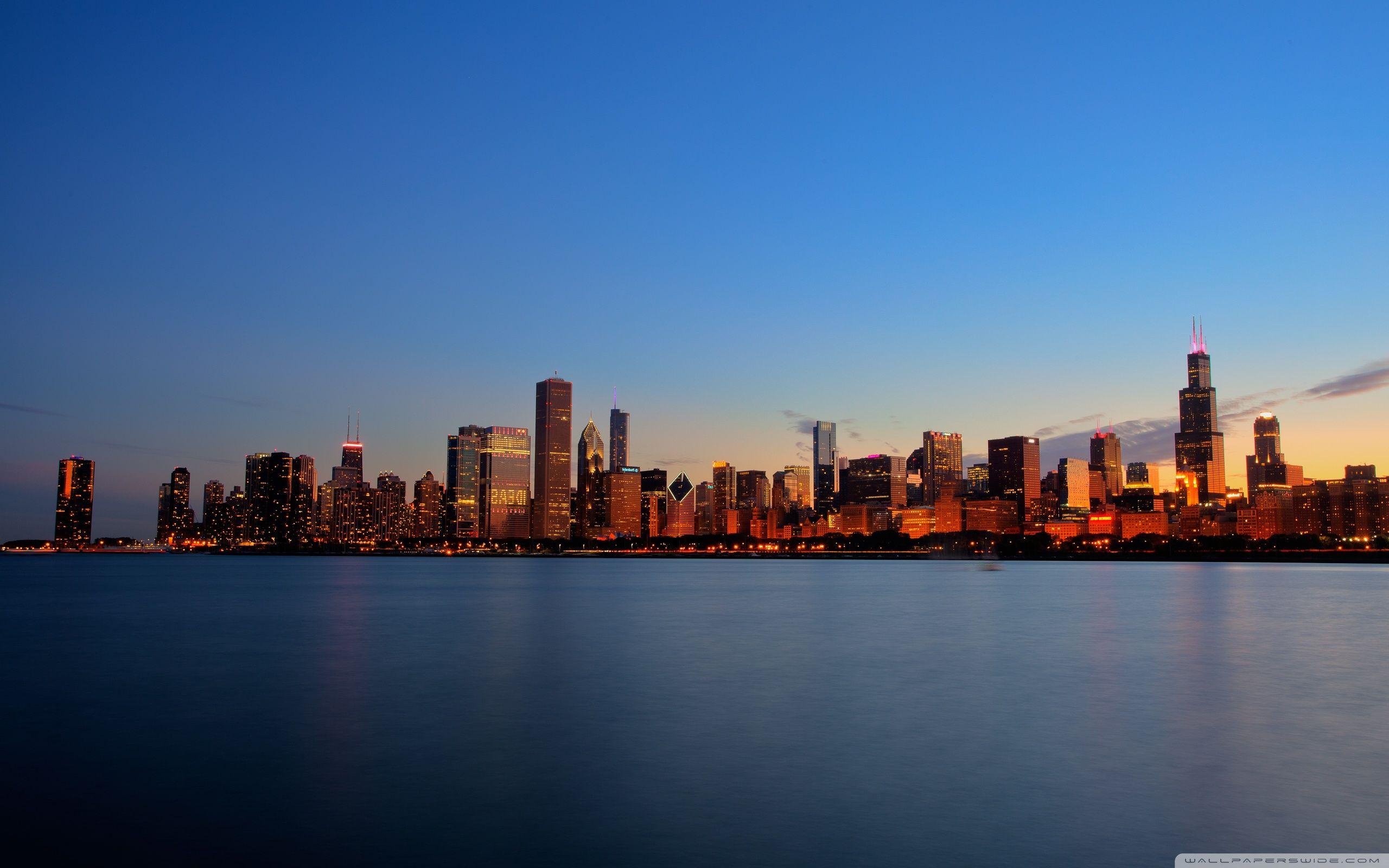 Wallpaper Chicago At Night Wallpapers