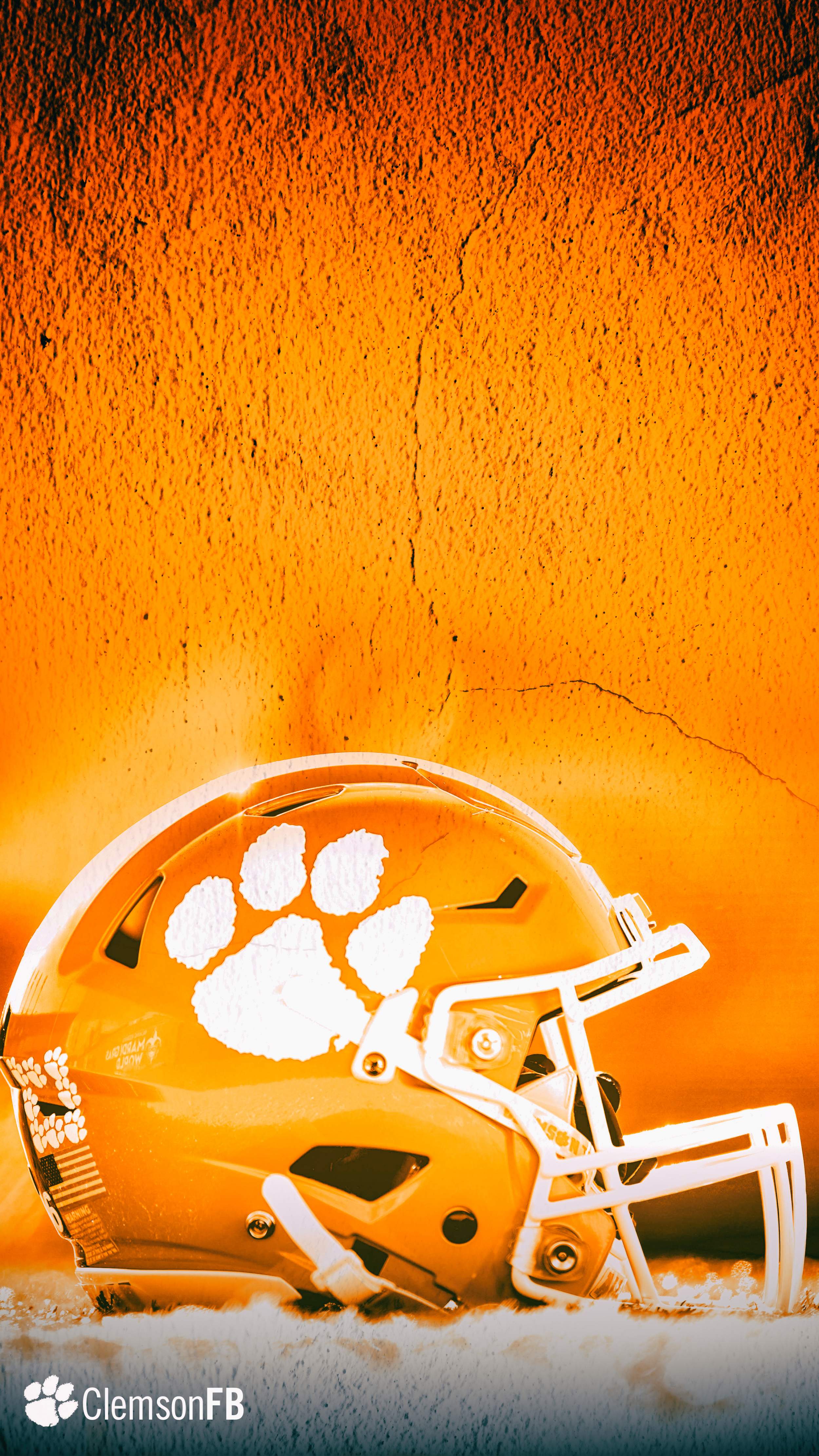 Wallpaper Clemson Football Logo Wallpapers