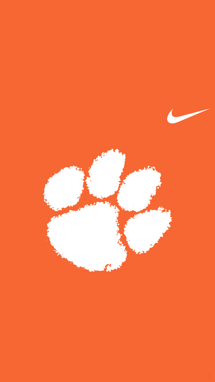 Wallpaper Clemson Football Logo Wallpapers