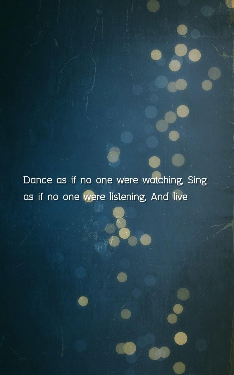 Wallpaper Dance Quotes Wallpapers