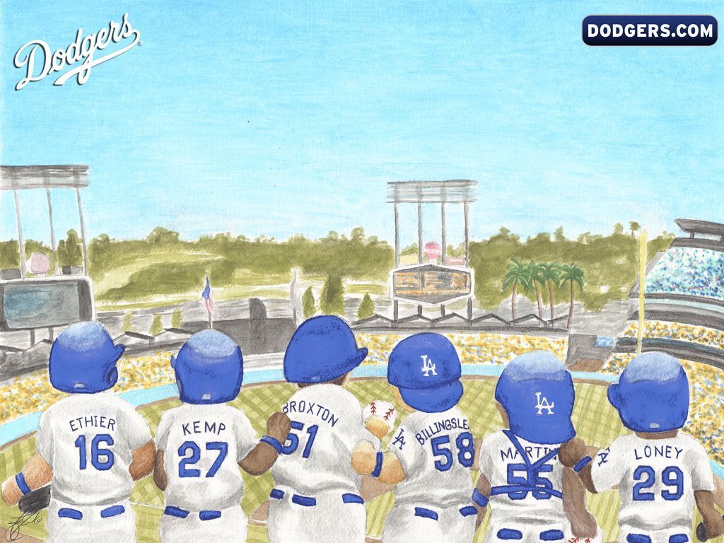 Wallpaper Dodgers Logo Wallpapers