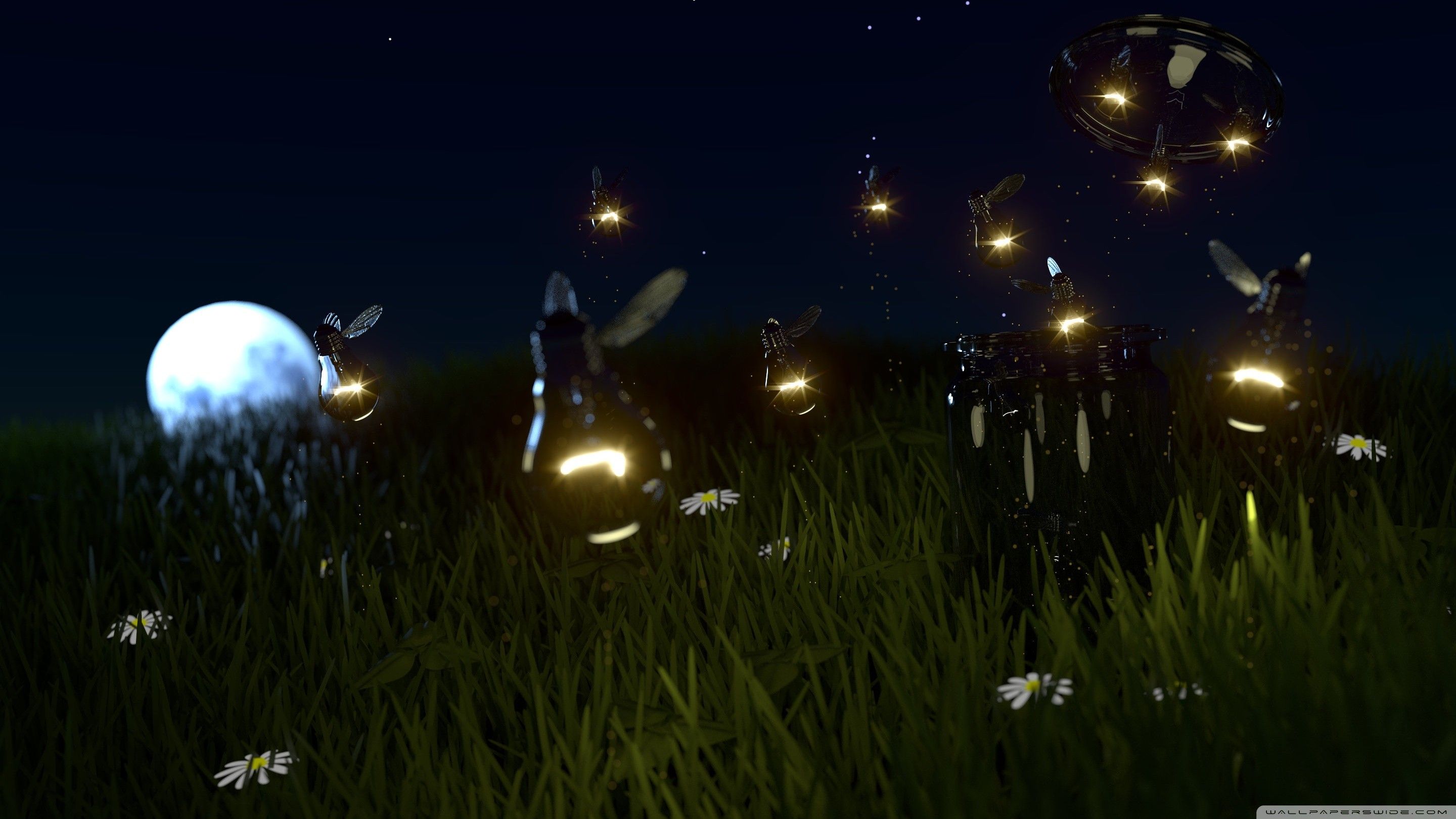 Wallpaper Fireflies Wallpapers