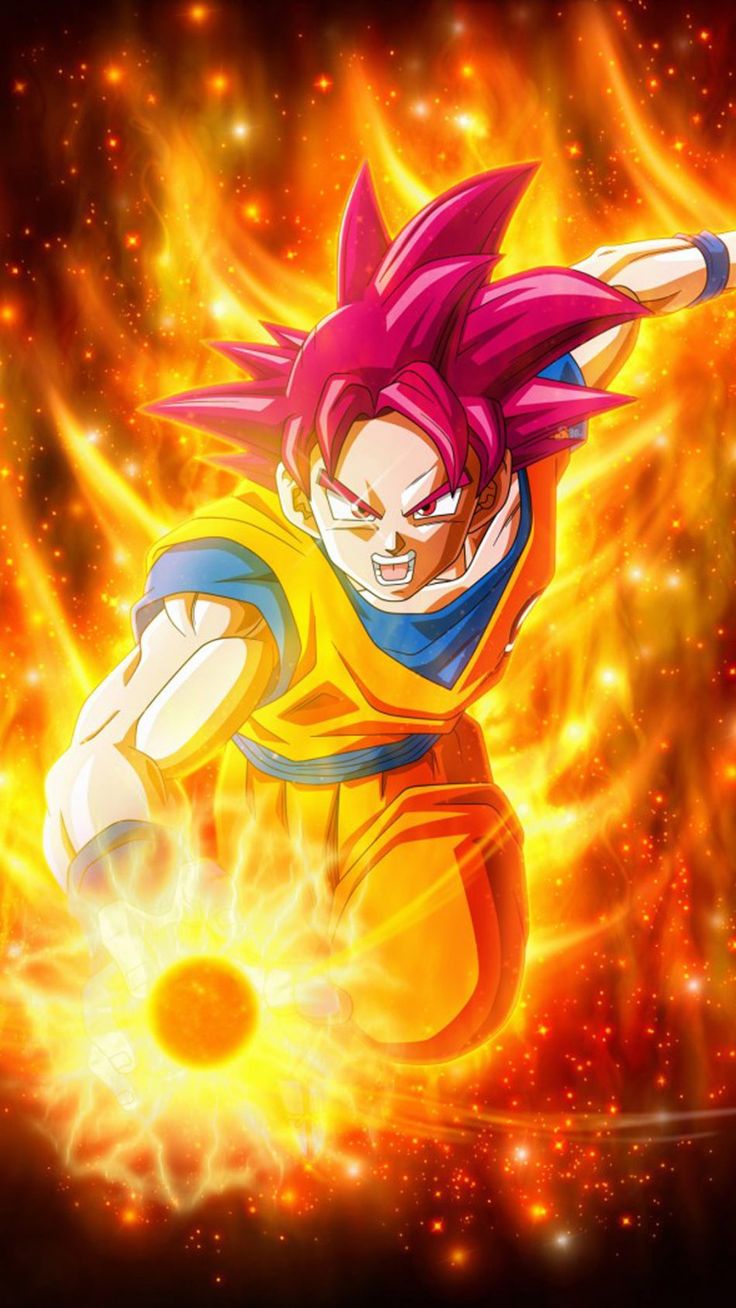 Wallpaper Goku Super Saiyan God Wallpapers