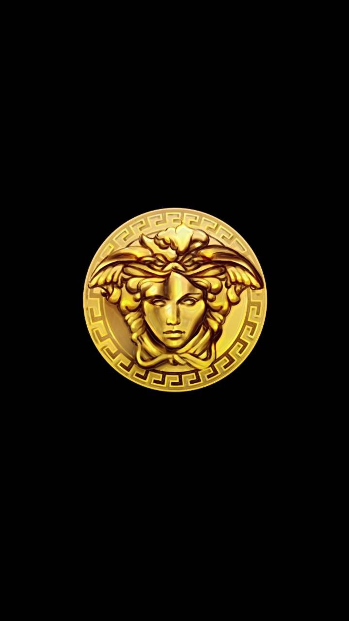 Wallpaper Gold Versace Logo Wallpapers