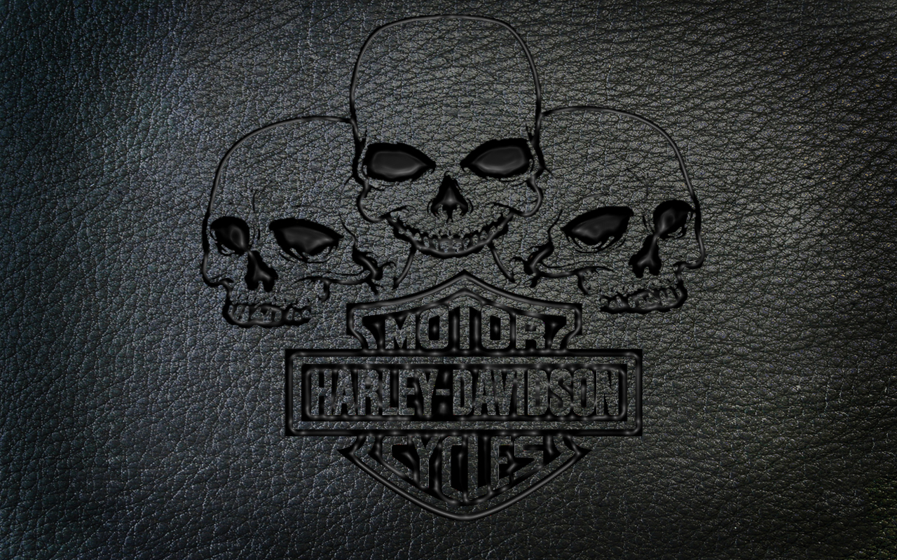 Wallpaper Harley Davidson Skull Logo Wallpapers