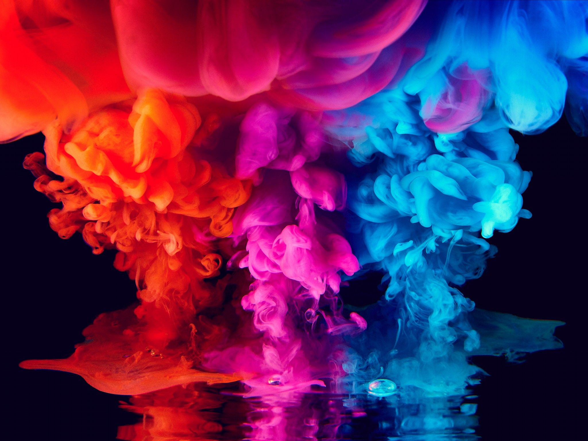 Wallpaper Ink In Water Wallpapers