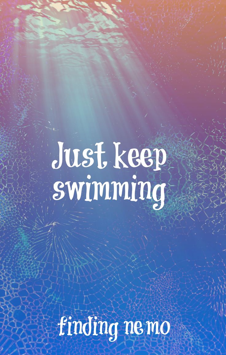 Wallpaper Just Keep Swimming Quote Wallpapers