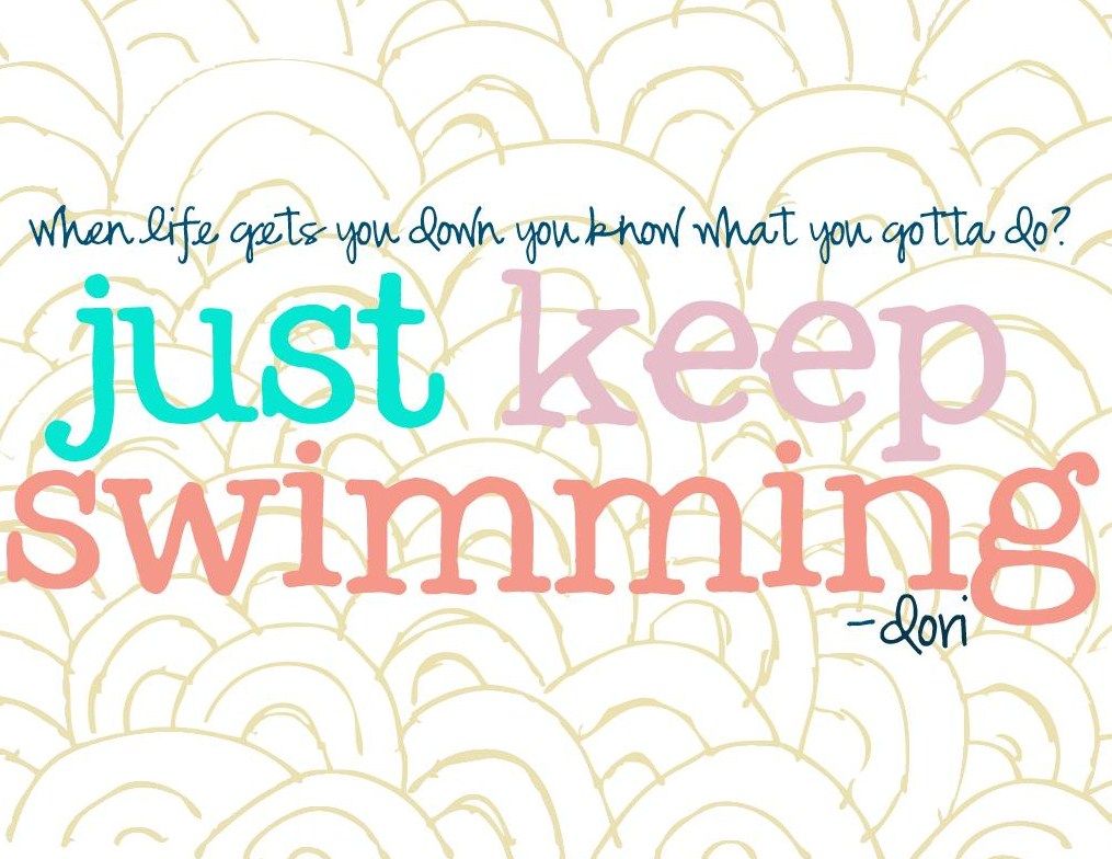 Wallpaper Just Keep Swimming Quote Wallpapers