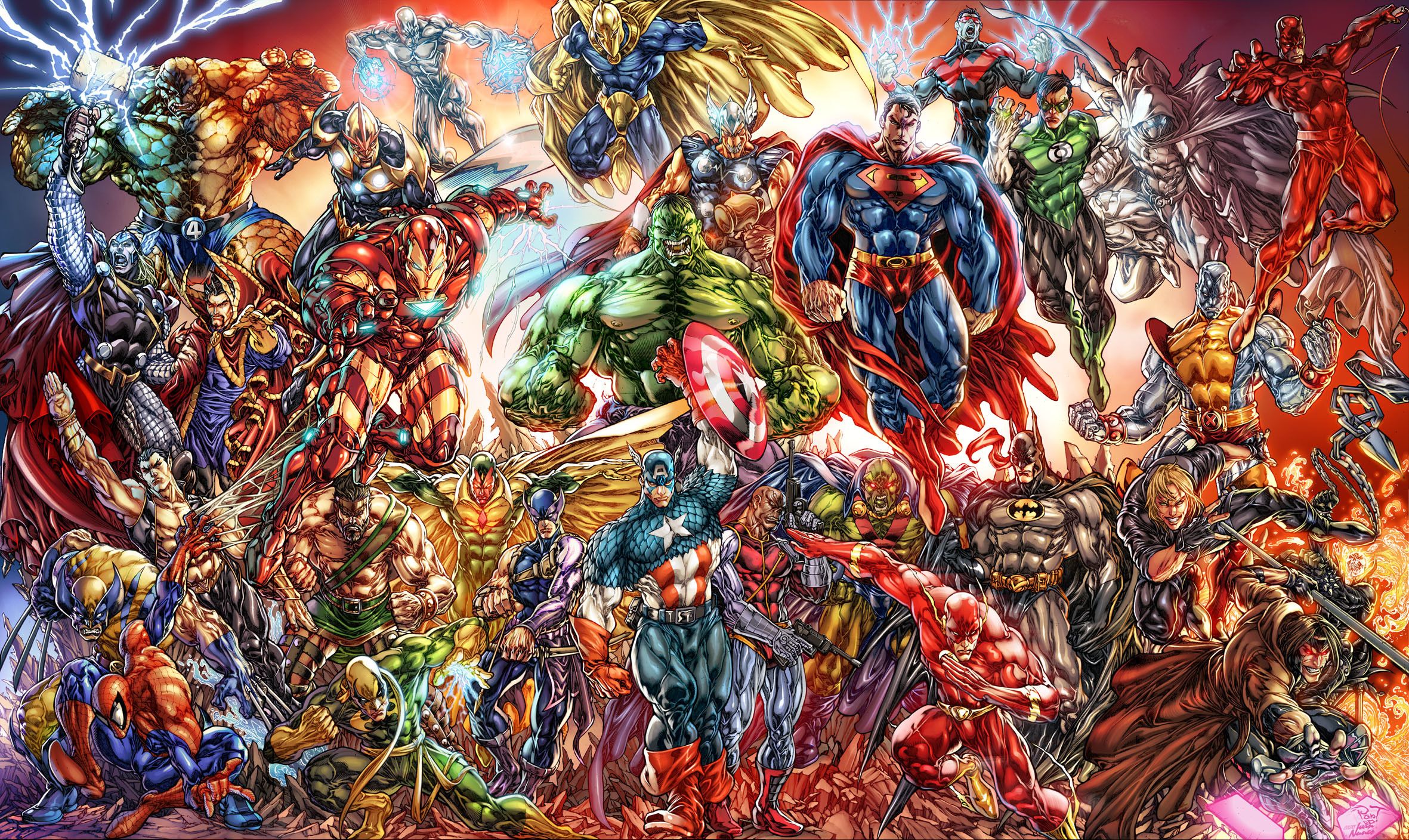 Wallpaper Marvel Art Wallpapers