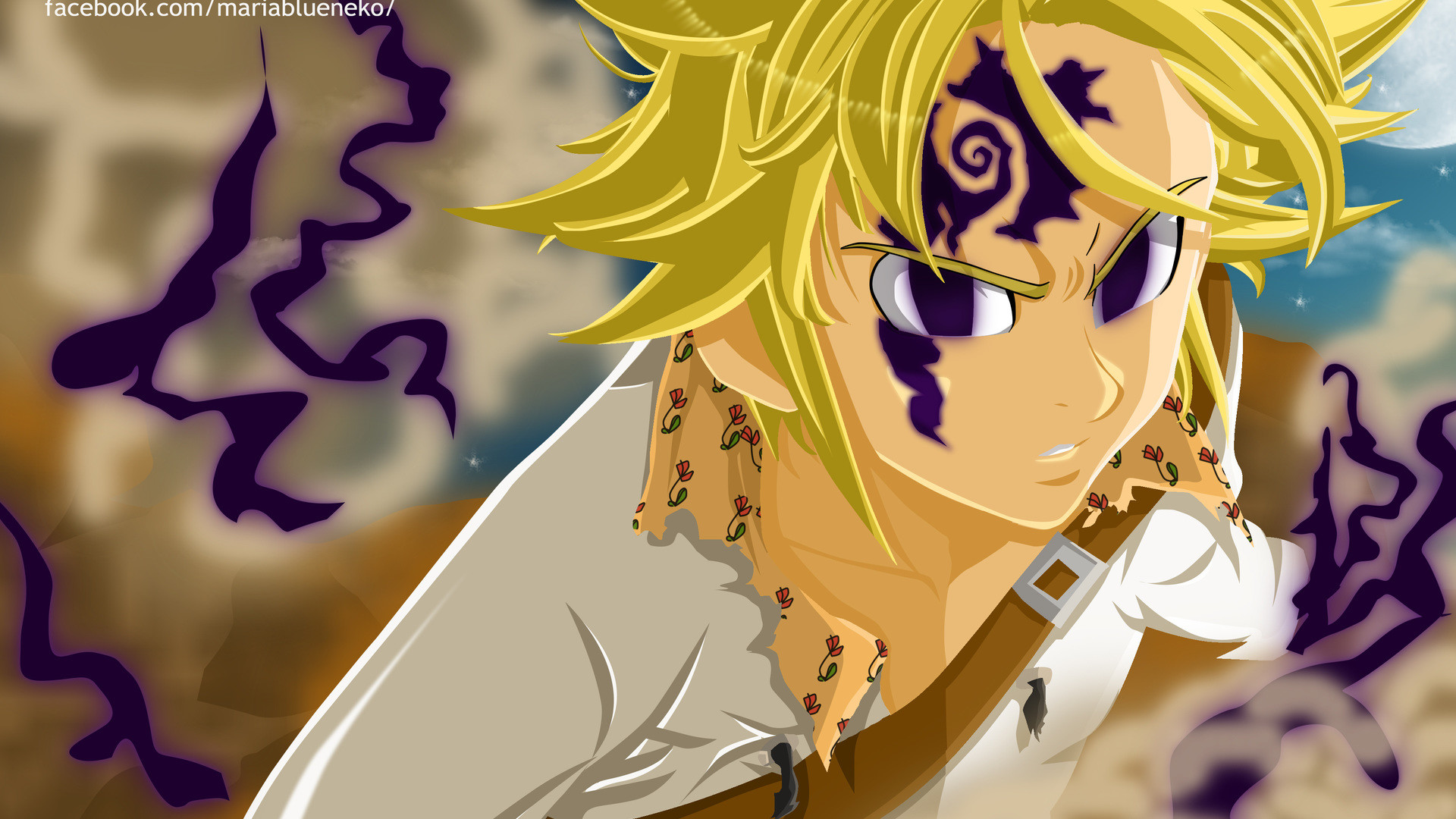 Wallpaper Meliodas Demon Form Wallpapers