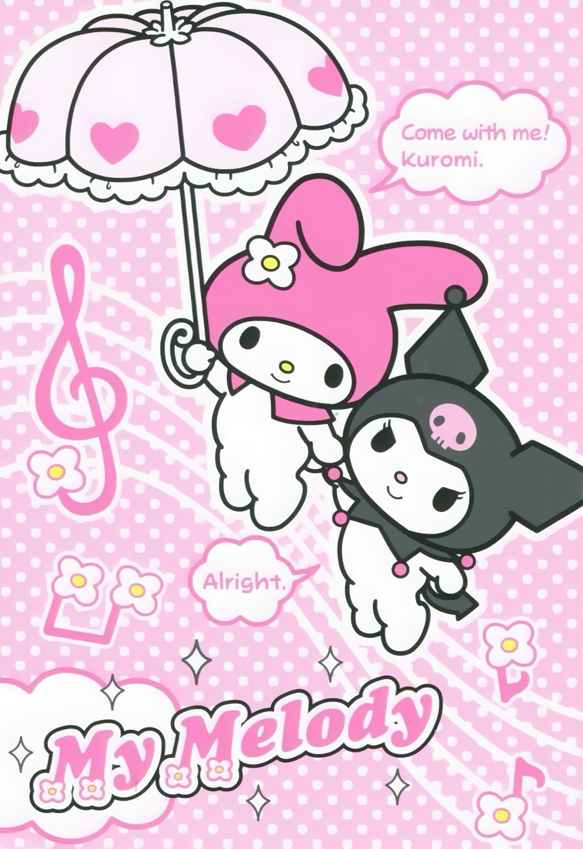 Wallpaper My Melody And Kuromi Wallpapers