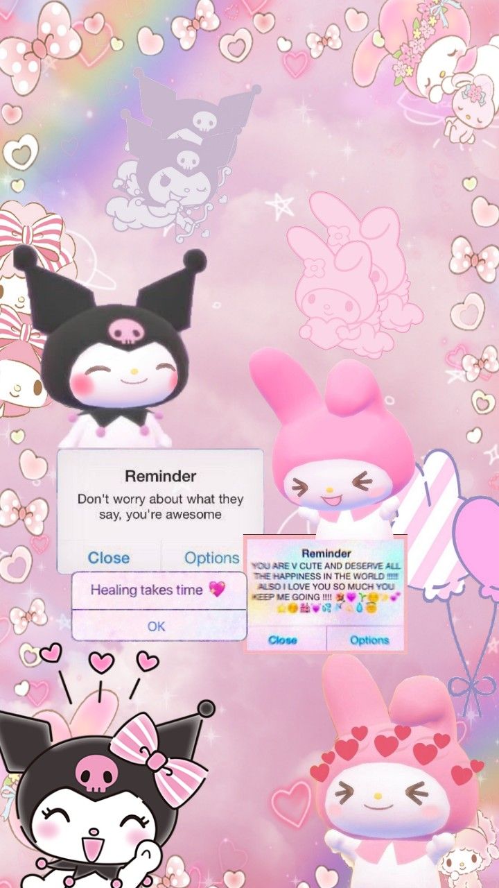 Wallpaper My Melody And Kuromi Wallpapers