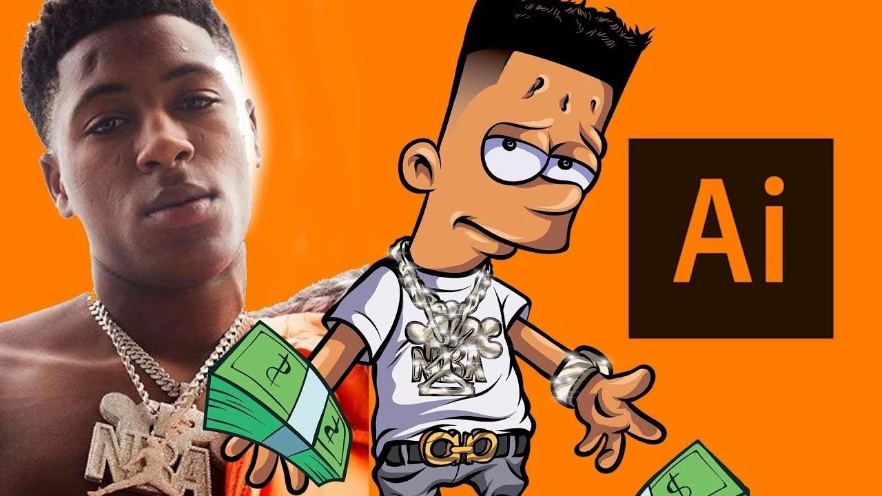 Wallpaper Nba Youngboy Cartoon Wallpapers