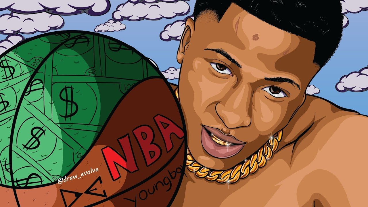 Wallpaper Nba Youngboy Cartoon Wallpapers