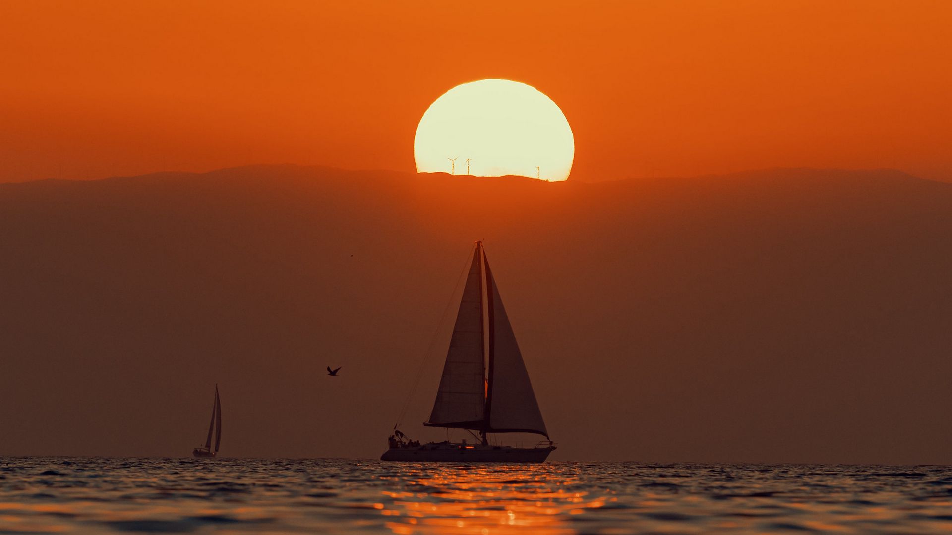 Wallpaper Sailboat Sunset Wallpapers