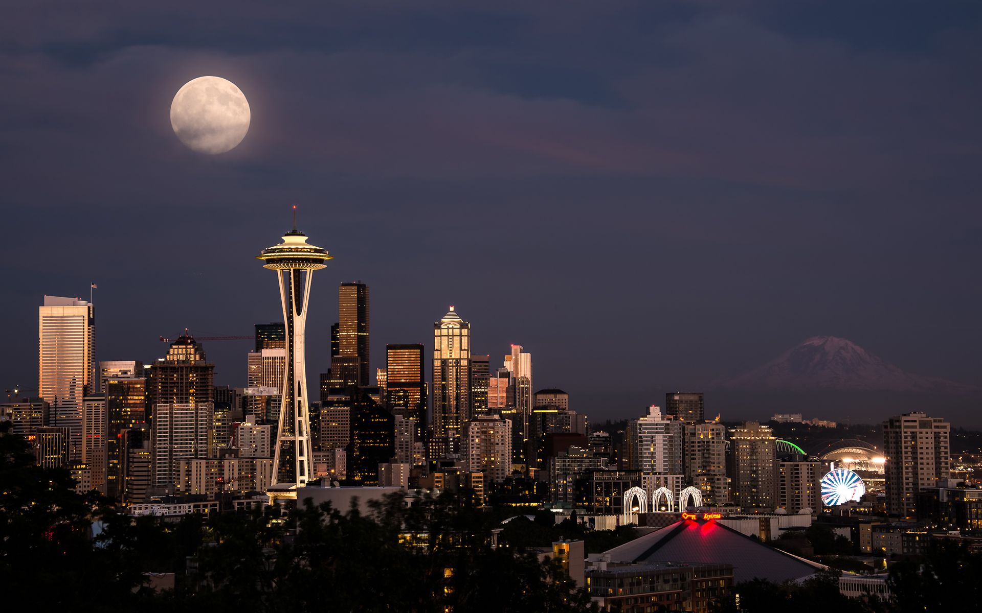 Wallpaper Seattle Skyline Wallpapers