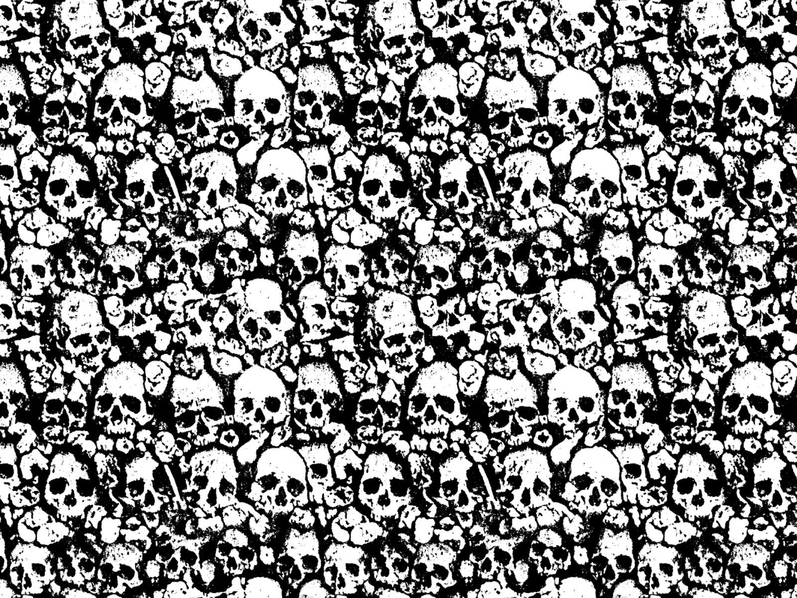 Wallpaper Skull Pattern Wallpapers